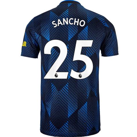 202122 Adidas Jadon Sancho Manchester United 3rd Jersey Soccerpro