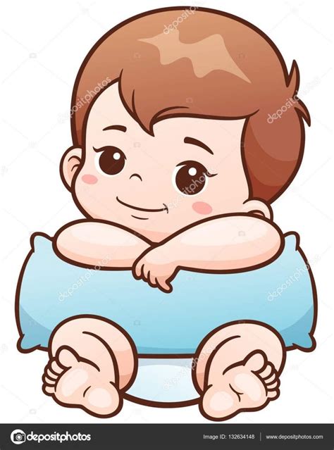 Bebê Bonito Dos Desenhos Animados — Ilustração De Stock Em 2020