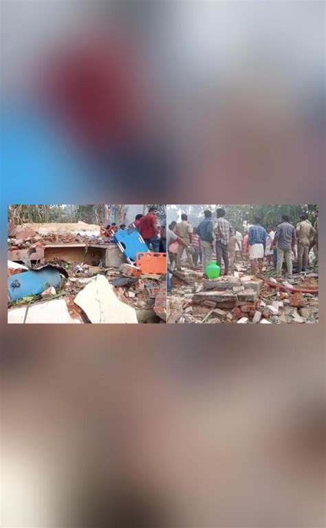 1 Dead Several Hurt After Explosion At Kerala Firecracker Factory