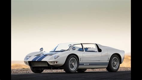Rare 65 Ford Gt40 Roadster Prototype Up For Auction Youtube