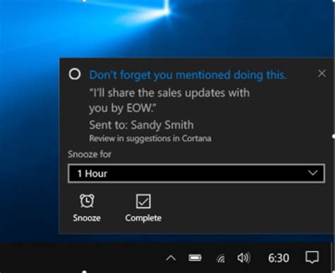 Windows 10s Cortana Adds Suggested Reminders To Help You