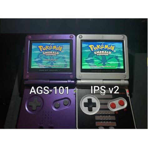 Ips Game Boy Advance SP Mod Monitor LCD GBA SP Tela Sem Corte