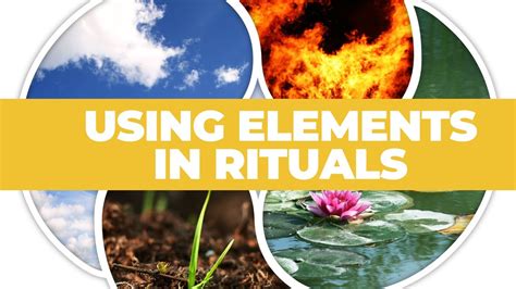 How To Use Elements In Rituals Elemental Magic Youtube