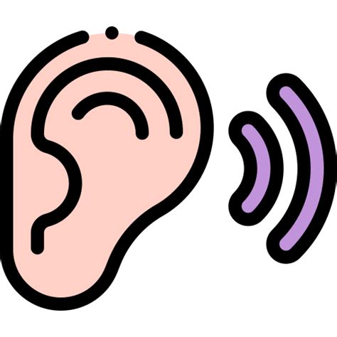 Listen Detailed Rounded Lineal Color Icon