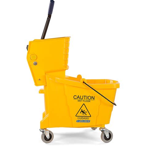 3690404 - Commercial Mop Bucket with Side-Press Wringer 35 ...