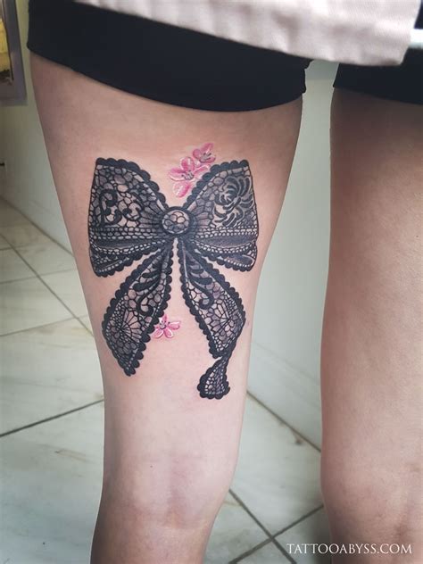 Lace Bow Tattoo Abyss