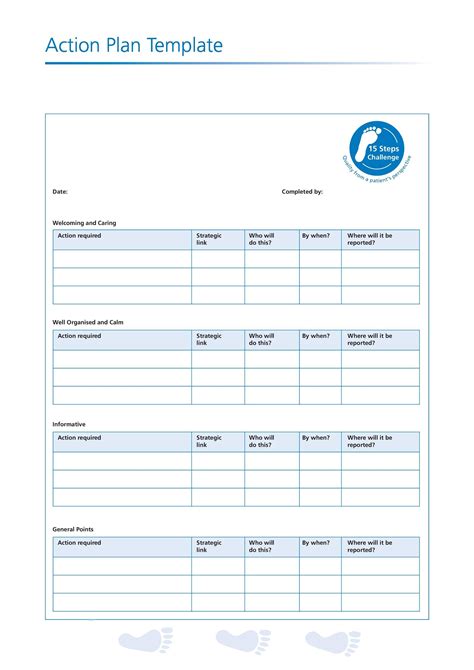 Action Plan Template Word Free Download Action Plan Template Simple Riset