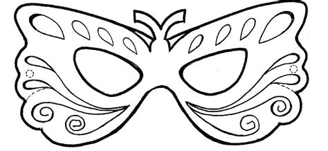 Mascaras De Carnaval Para Imprimir Recortar Pintar E Colorir