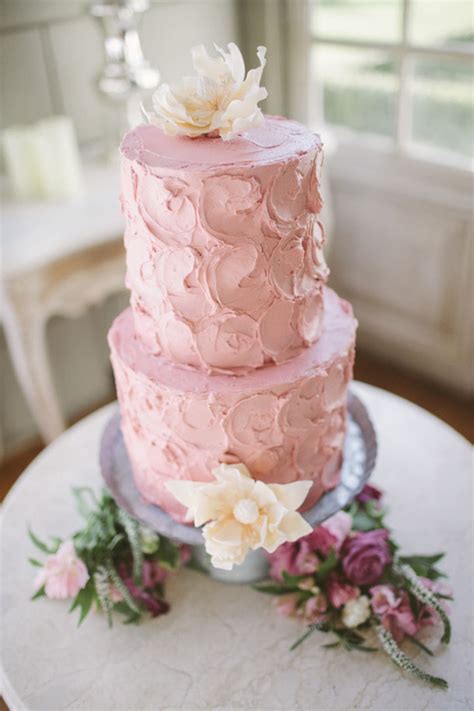 20 Pink Wedding Cakes Southbound Bride