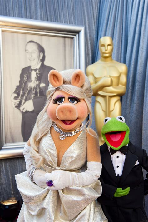 Qanda Kermit And Miss Piggy Of Obviously The Muppets Chicago Tribune