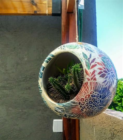 Ceramica Esgrafiada Plant Pots Potted Plants Cactus Ideas Ceramics