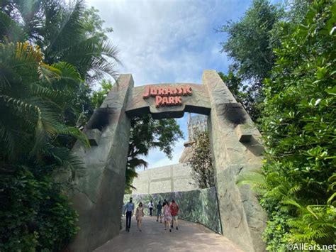 Check Out The Construction Progress On The Jurassic Park Coaster At Universal Orlando Allearsnet