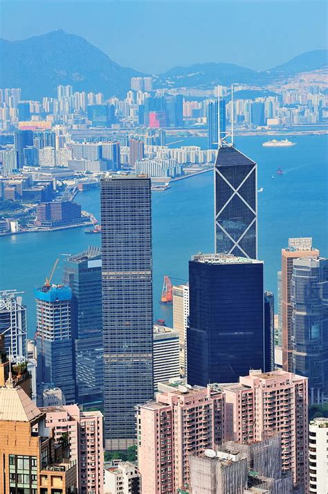 Hong Kong Aerial View Photograph By Songquan Deng Fine Art America