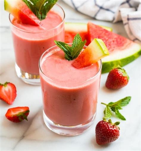 Watermelon Smoothie Easy And Refreshing