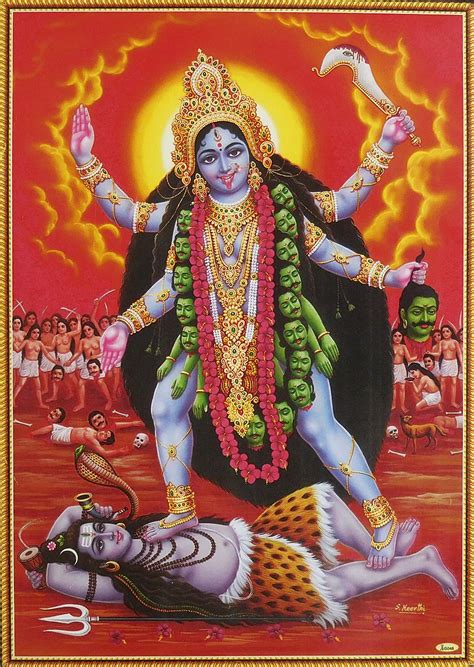 Astonishing Collection Of Full K Goddess Kali Pictures Top Images