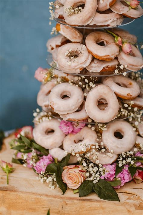Donut Wedding Cake Display Alternative Wedding Ideas