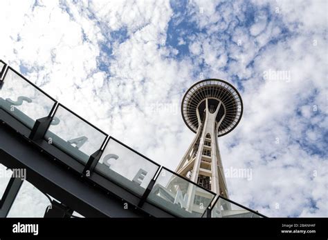 The Space Needle In Seattle Washington Stock Photo Alamy