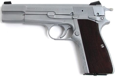 Browning Hi Power357 Sig Caliber Pistol Novak Custom Gun With Novak