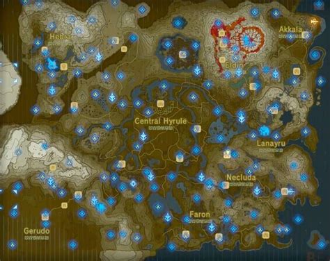 Legend Of Zelda Breath Of The Wild Teaching Shrines Locations Vsaown