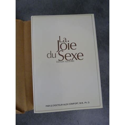 Dr Alex Comfort La Joie Du Sexe Lattès 1976 Relié Plus Jaquette Rare