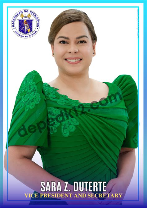 Vice President And Deped Secretary Sara Z Duterte Posters Hi Res