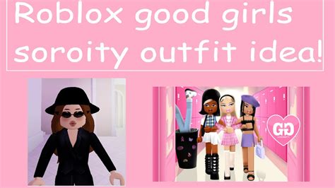 Roblox Good Girls Sorority Outfit Idea Youtube