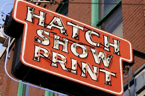 Hatch Show Print The Very Famous Hatch Show Print Shop In Flickr
