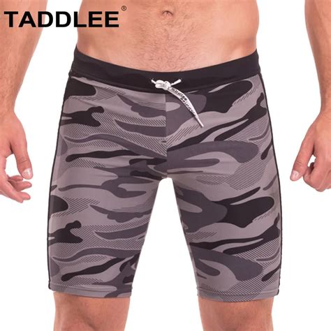 taddlee brand sexy men s swimwear swimsuits swim boxer briefs trunks surf board shorts camo