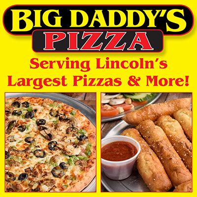 Big Daddy S Pizza Menu Order Online Delivery Lincoln Ne City