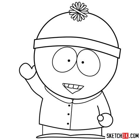 How To Draw Stan Marsh From South Park Youtube