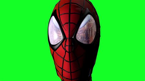 Spiderman Cam Zooms Out Green Screen 1080p Youtube