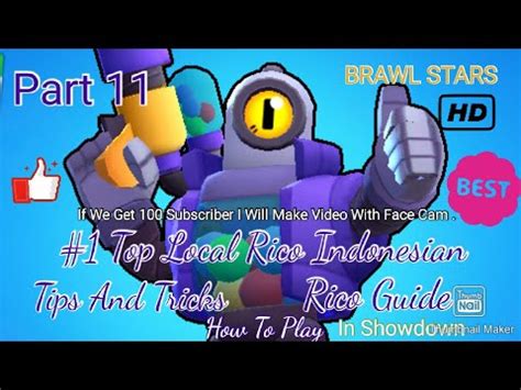 Make sure you have the best players on your side to win easily, trophy: How To PRO PLAYER "Rico"Guide,Tips,And TricksBrawl Stars ...