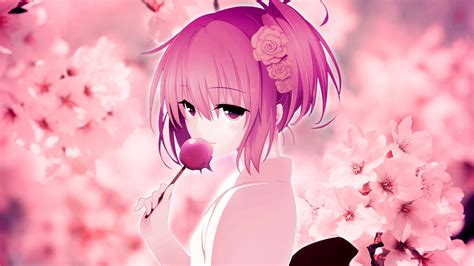 Pink Anime Desktop Wallpaper Hd Wallpaper Hd New Eb8