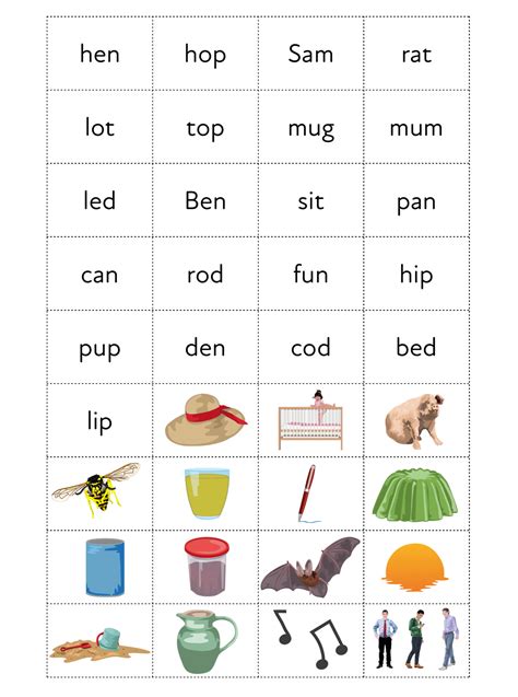 Revise Initial Sounds And Three Letter Words With Activity Cards 3