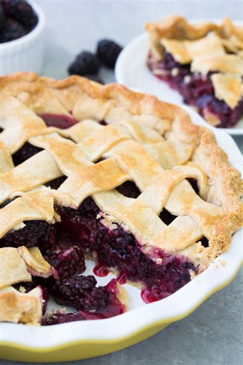 Blackberry Pie Kristines Kitchen