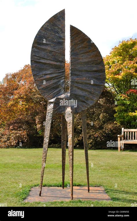 Standing Scissor Form By John Sydney Carter Sculpture At Leicester