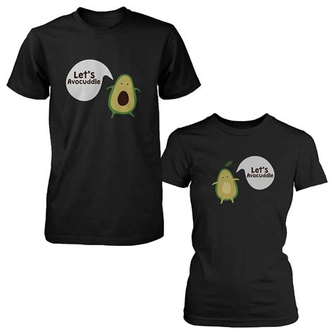 Nutella couple shirt couple tshirts anniversary gifts | etsy. Let's Avocuddle Cute Couple Shirts Matching Avocado Black ...
