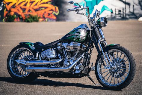Thunderbike Flamos • Harley Davidson Cvo Springer Custom Motorcycle