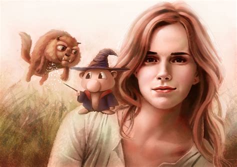 Photoshop Painting Emma Watson On Behance