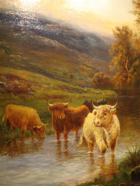 Antiques Atlas Highland Cattle By Daniel Sherrin 1868 1940