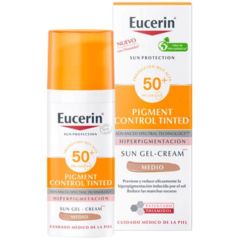 Eucerin Sun Pigment Control Fps 50 Tono Medio 50ml Envío 2448 Horas