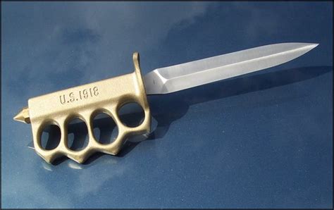 Legendary Wwi Knuckle Duster Trench Knife
