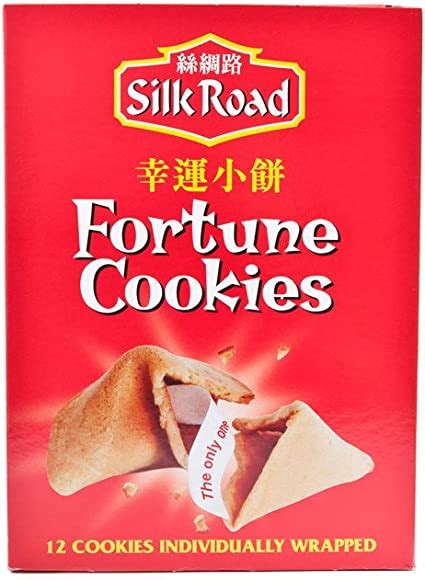 Silk Road Fortune Cookies 2kg Case Uk Grocery