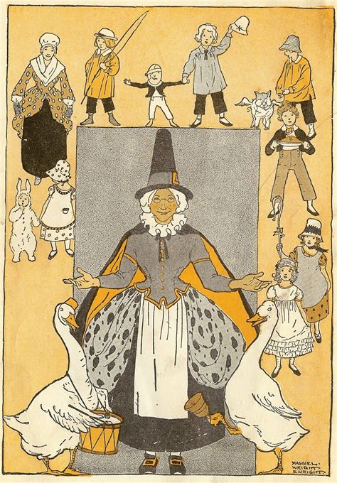 Mother Goose Illustration 1930 By Maginel Write Enright American