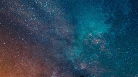 Download Colorful Sky Night Starry Sky 1366x768 Wallpaper Tablet