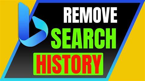 How To Remove Search History From Bing Simple Steps To Delete Bing