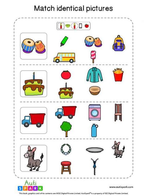Circle Pictures By Characteristics 09 Sorting Worksheet Autispark