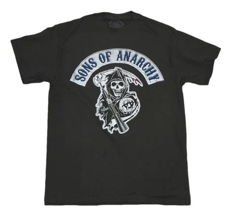 Sons Of Anarchy Patch T Shirt The Shirt List Sons Of Anarchy