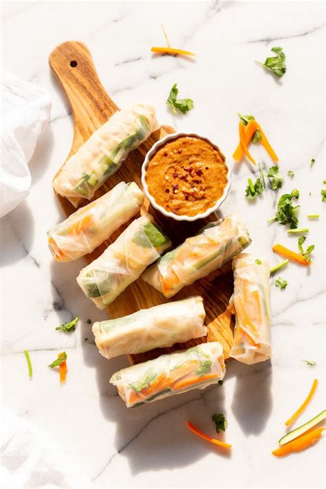Tofu spring rolls with pickled veggies. 1001 + idées pour une recette rouleau de printemps facile ...