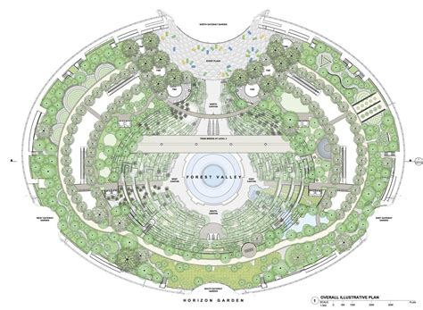 Jewel In Changi Airport Plan Drawing By Safdie Architects Changi